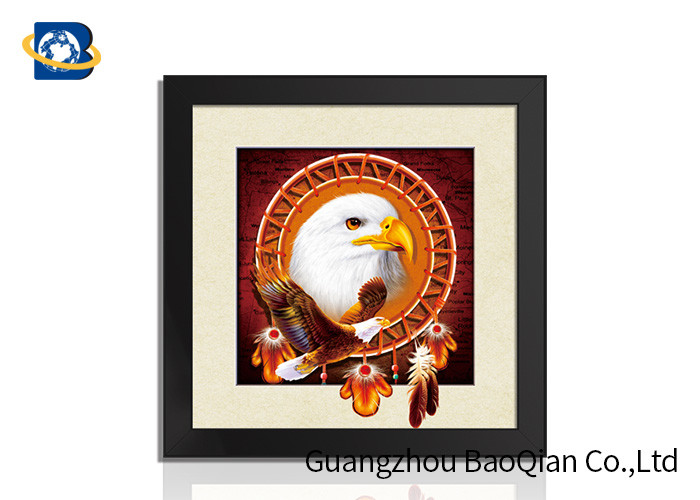 Deep Effect 3D 5D Lenticular Wall Poster , Lenticular Printing Services Eco - Friendly
