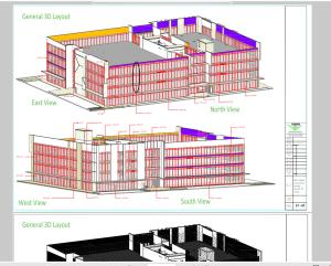China Revit Commercial Aluminum Glass Storefront Medium Stile Windows And Doors factory