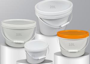 China Multifunctional Customizable Oval Plastic Bucket Food Grade 5L-20L factory