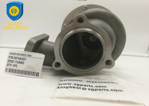 2674A431 Excavator Turbocharger GT2556 For Perkins Engine 1104A-44T Wear