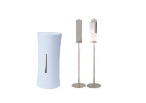 China Hand Hygiene Sanitizer Dispenser Stand , Touchless Hand Soap Dispenser Stand factory