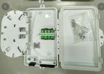 ABS FTTH System Fiber Distribution Box With Key 4 Core 4 Port 205*135*40mm
