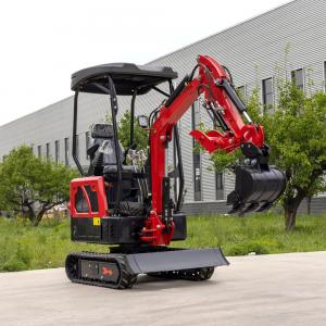 China EPA CE Mini Crawler Digger Accept Customized 1.5 T Mini Excavator factory
