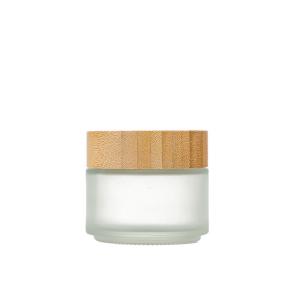 China SGS Round Glass Cosmetic Container UV Electroplating Luxury Skincare Bottles 120ml factory