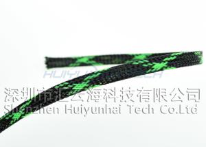 China Cable Shielding Abrasion Resistant Sleeving Smooth Surface Bright Color factory