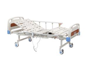 China Adjustable manual two function eletric medical hospital bed for sale factory