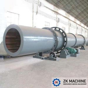 China Small Fly Ash Industrial Rotary Dryer , Three Cylinder Rotating Drum Dryer factory