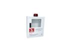 Various Dimensions Large Wall Mounted First Aid Cabinet For Store AED Defibrilla