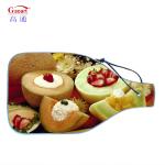 6mm Tempered Glass Square Round Cutting Board for Home and Kitchen Minimalist
