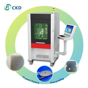 China 10mm Metal Cutting Ceramic Laser Cutting Machine CLC-100 Fiber Laser With 500kg factory