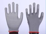 PU Coated ESD Anti Static Hand Protective Work Gloves For Construction Gardening
