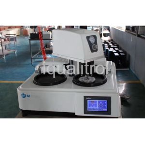 Touch Controller Double Disc Automatic Metallographic Sample Grinding and