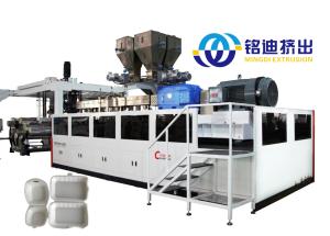 China 700-1500mm Multilayer Sheet Co-Extrusion Line PET PLA PP PS Custom Color factory