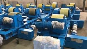 China Bogie Type Pipe Welding Rotator Machine 125T Load Capacity factory
