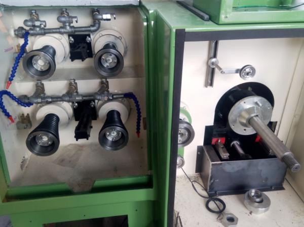 1800 mpm Green Super Fine Wire Drawing Machine , Reliable High Speed Wire