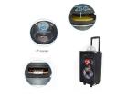 8 Inch Portable Speaker With Trolley Rugged Perforated For Extra Protection