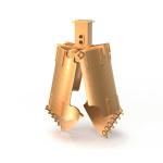 Double Bottom Standard Drilling Bucket Open Type For Pile Foundation
