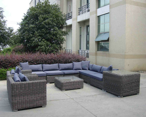 China 10pcs modern sofa set factory