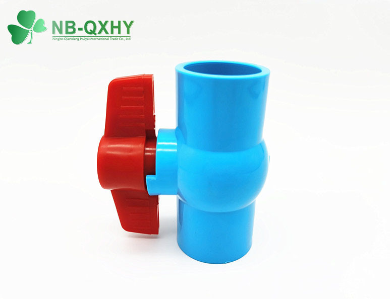 Plastic UPVC Compact Ball Valve with Socket or Threaded