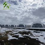 Waterproof 4 People Geodesic Dome Tent 7m 8m Diameter For Living