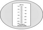 RHH13-25 Hand Held Refractometer , Sugar Brix Refractometer German Optical Glass