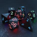 DND Board Polyhedral Dice Adult Game Magic Trick Pixels Electronic Glow LED Dice