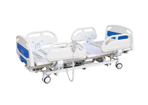 China Remote Handset Control Electric Hospital Bed Five Function For Medical Use factory