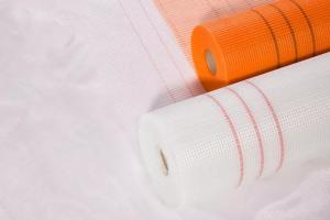 China 75g 60g 4*4 5*5 Fiberglass Mesh C - Glass Yarn For Marble Backing factory