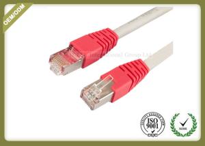 China 10G / 1000 BASE -T Cat6 Network Patch Cord With Gold Plated Connector factory