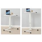 School Office Furniture Modern Design White Wooden Pneumatic Height Desk with