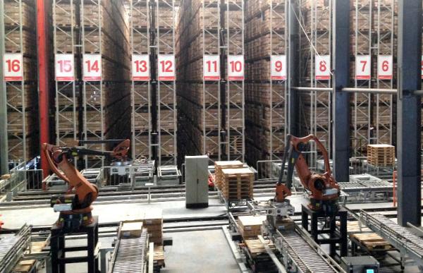 China High Density Automated Warehouse Racking Systems , Flexible Steel Racking System factory
