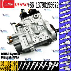 China Diesel Fuel Injector Pump 094000-0200 094000-0204 For HINO 22730-1080 factory
