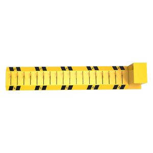 Remote Control Roadblock Reflective Strip Electrostatic Powder Coat Spike