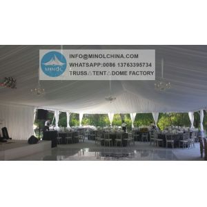 20*20 Large Transparent Outdoor Event Tent Resistance UV