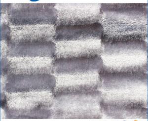 China cloth sofa cover set fur fabric various color factory