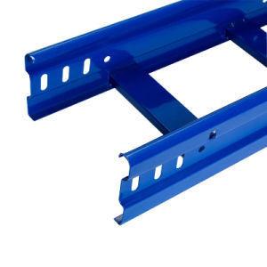 China Side Rail Height 25mm 300mm Powder Coated Ventilated Type Cable Tray factory