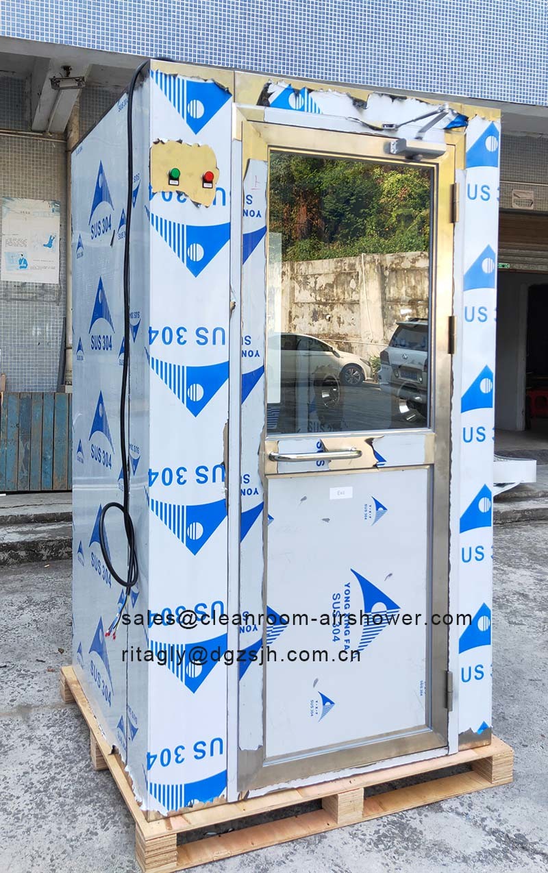 SS304 Small Air Shower Clean Room 2- Side Blowing , Class 100 Clean Room