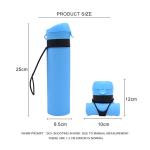 Sport Gift 150g Adults Roll Up Silicone Bottle
