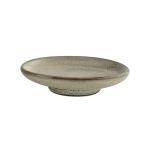 Round Shape Ceramic Bathroom Accessories Set Tawny OEM Ceramic Soap Dispenser