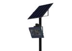 Aluminum IP67 Music Buletooth RGB Rhythm Light Solar Powered 60W Led Flood Light