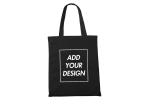 Custom Recycled Tote Bags , Unisex Fashion Cotton Canvas Shopping Bags