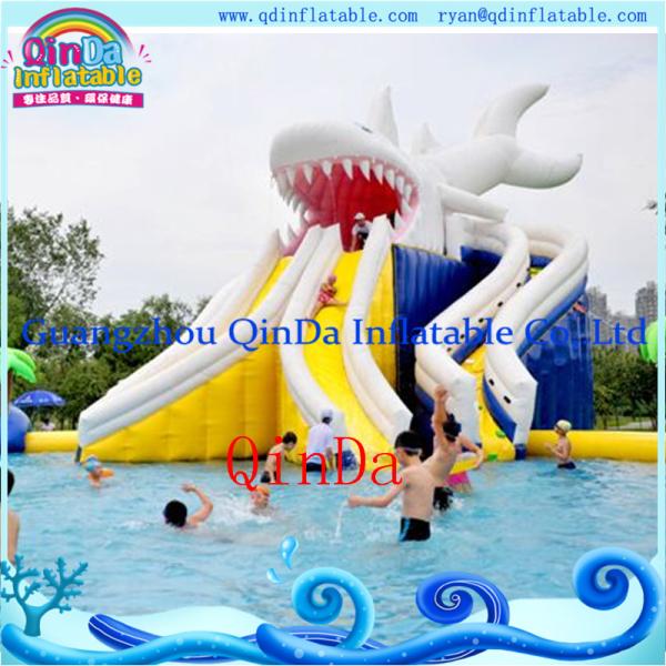 Inflatable Water Park Water Slide for Summer Playing inflatable water park pool