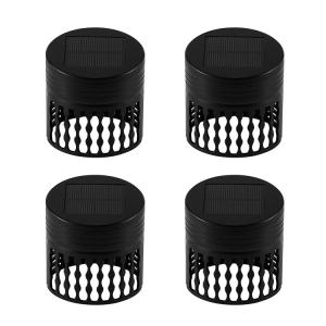 China IP65 Cylinder Solar Fence Led Lights Powered Landscape For Outdoor factory