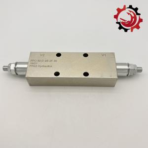 China FPO 50 D 3/8 2F 35 Balance Valve Silver Color OEM For Concrete Pump Truck Parts factory