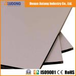 External Wall Antibacterial Silver Brushed 1250mm*3050mm 3mm ACM Panel