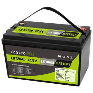 China 12V 120Ah LiFePO4 Lithium Battery With BMS High Discharge Current Portable Power Supply factory