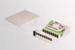 OEM Fiber Optic Termination Box 8 Ports 0.9mm Pigtail ISO Certification