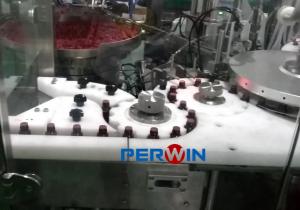 China High Speed Small Vial Filling Line / Glass Bottle Filling Plugging And Sealing Machine factory
