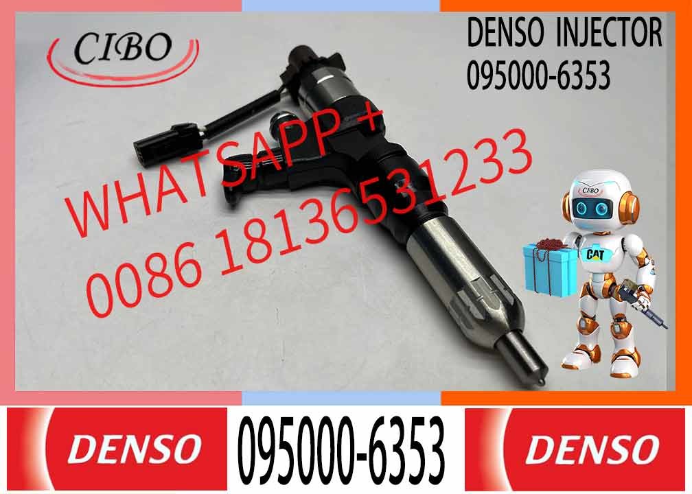 HINOJ05 J08 095000-6353 095000-6953 23670-E0050 23910-1440 23670-E0051 Kobelco Sk200-8 Sk300-8 Engine Fuel Injector