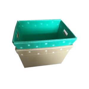 China Recyclable PP Turnover Box Corrugated Plastic Packaging Box factory